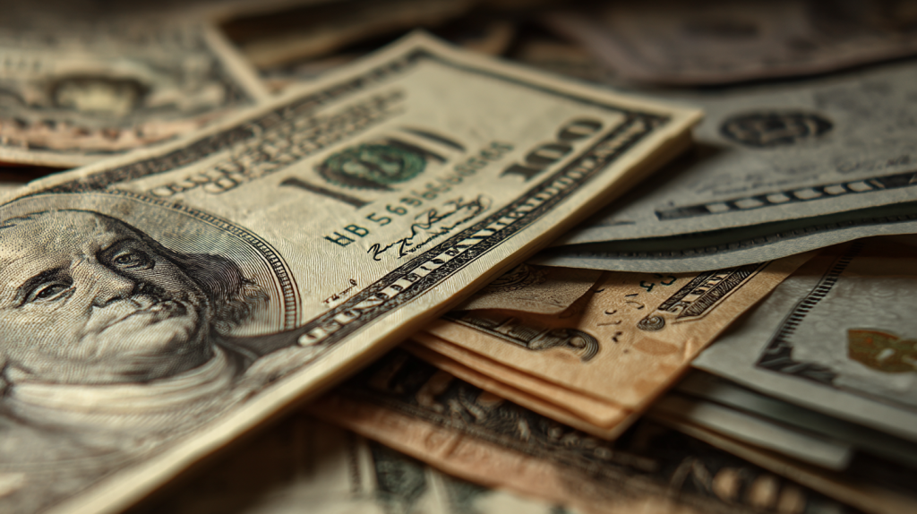 le dollar chute en bourse