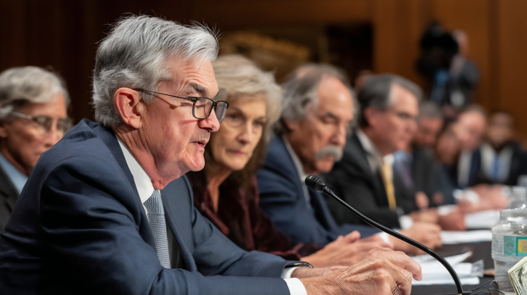 jerome powell à la fed