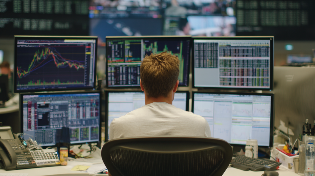 trader rebond bourse