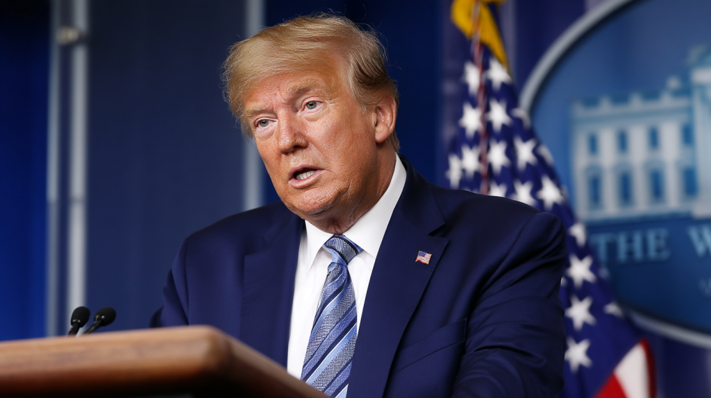 annonce de trump