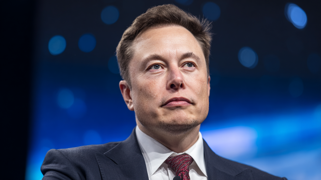 elon musk tesla baisse